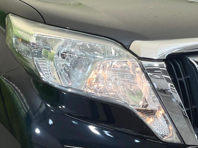 ランドクルーザープラド TX 禁煙車 4WD 純正SDナビ バックカメラ クルコン ETC Bluetooth接続 フロントフォグ オートライト オートエアコン スマートキー 電動格納ミラー ドアバイザー パワーステアリング(13枚目)