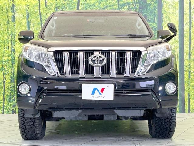 ランドクルーザープラド TX 禁煙車 4WD 純正SDナビ バックカメラ クルコン ETC Bluetooth接続 フロントフォグ オートライト オートエアコン スマートキー 電動格納ミラー ドアバイザー パワーステアリング(15枚目)