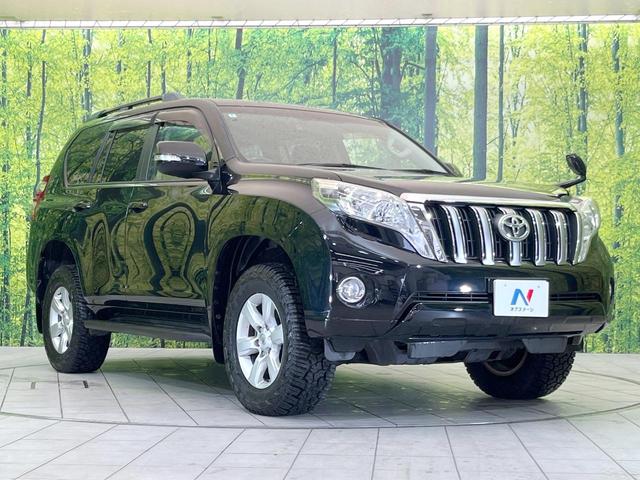 ランドクルーザープラド TX 禁煙車 4WD 純正SDナビ バックカメラ クルコン ETC Bluetooth接続 フロントフォグ オートライト オートエアコン スマートキー 電動格納ミラー ドアバイザー パワーステアリング(17枚目)