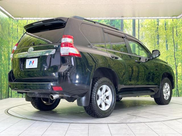 ランドクルーザープラド TX 禁煙車 4WD 純正SDナビ バックカメラ クルコン ETC Bluetooth接続 フロントフォグ オートライト オートエアコン スマートキー 電動格納ミラー ドアバイザー パワーステアリング(18枚目)