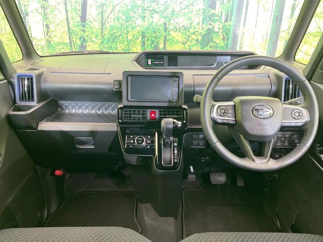 タント カスタムRS 純正ナビ 両側電動ドア 全周囲カメラ 禁煙車 前席シートヒーター ハーフレザーシート コーナーセンサー スマートキー LEDヘッド ETC クルコン オートハイビーム オートライト オートエアコン(2枚目)