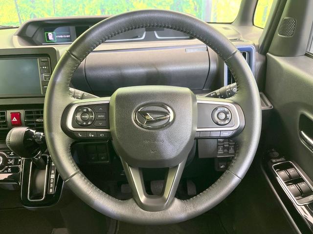 タント カスタムRS 純正ナビ 両側電動ドア 全周囲カメラ 禁煙車 前席シートヒーター ハーフレザーシート コーナーセンサー スマートキー LEDヘッド ETC クルコン オートハイビーム オートライト オートエアコン(11枚目)