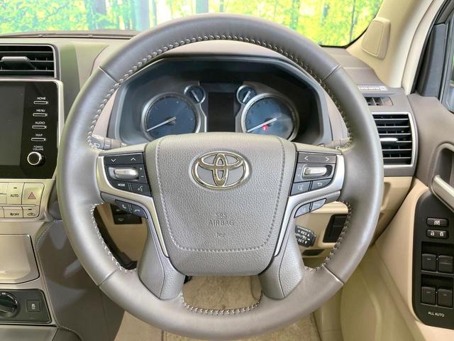 ランドクルーザープラド TX Lパッケージ マットブラックエディション サンルーフ 純正9型ナビ 全周囲カメラ 7人乗 4WD ルーフレール セーフティセンス 禁煙車 ドライブレコーダー ETC シートエアコン パワーシート LEDヘッド ルーフレール スマートキー(12枚目)