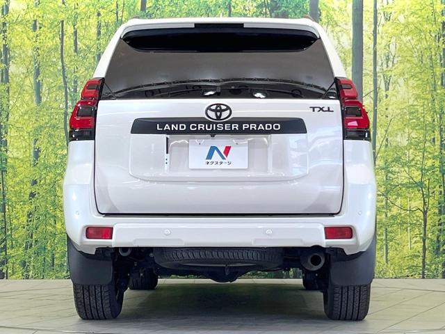 ランドクルーザープラド TX Lパッケージ マットブラックエディション サンルーフ 純正9型ナビ 全周囲カメラ 7人乗 4WD ルーフレール セーフティセンス 禁煙車 ドライブレコーダー ETC シートエアコン パワーシート LEDヘッド ルーフレール スマートキー(16枚目)