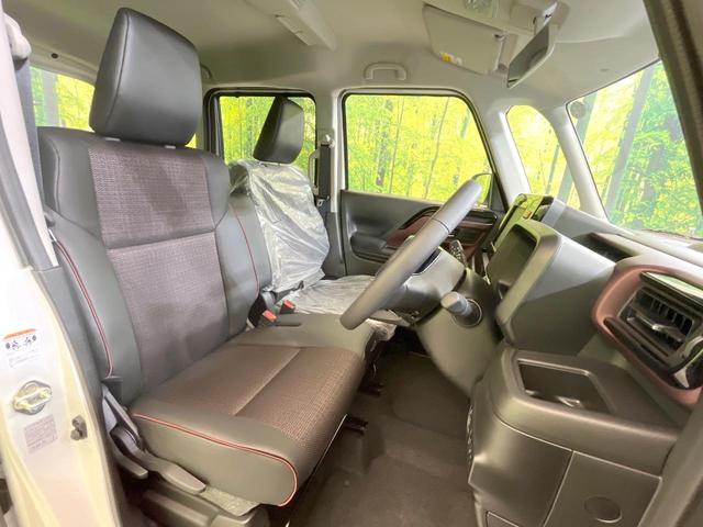 スペーシアカスタム ハイブリッドXS 届出済未使用車 両側電動ドア セーフティサポート レーダークルーズ シートヒーター ハーフレザーシート LEDヘッド/フォグ コーナーセンサー スマートキー 電動パーキング オットマン ベンチシート(8枚目)