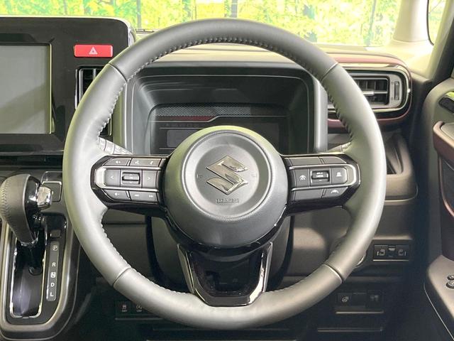 スペーシアカスタム ハイブリッドXS 届出済未使用車 両側電動ドア セーフティサポート レーダークルーズ シートヒーター ハーフレザーシート LEDヘッド/フォグ コーナーセンサー スマートキー 電動パーキング オットマン ベンチシート(11枚目)