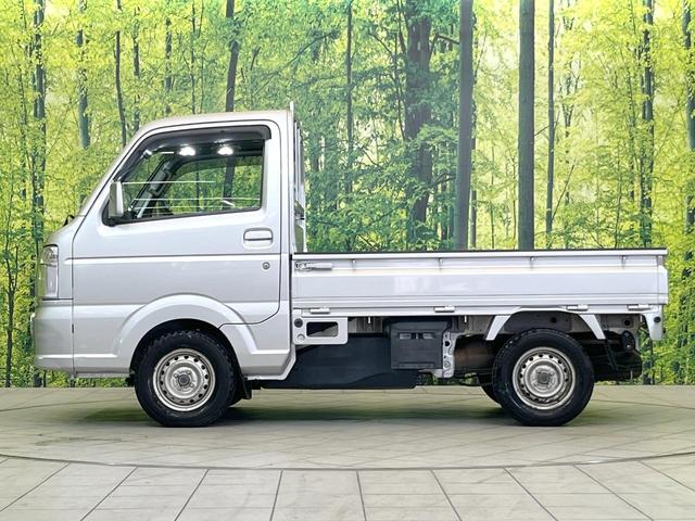 キャリイトラック KX 4WD MT車 衝突被害軽減システム 禁煙車 オートライト CDオーディオ パワーウィンドウ ヘッドライトレベライザー フォグライト 横滑り防止装置 車線逸脱警報(23枚目)