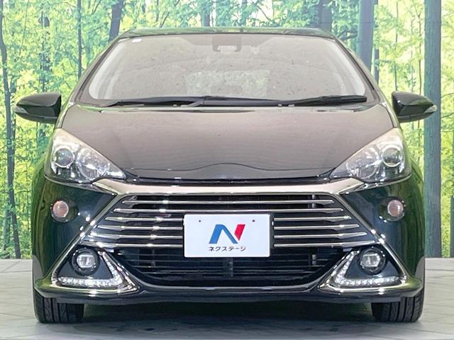 アクア G G’s 純正ナビ バックカメラ 禁煙車 クルーズコントロール LEDヘッド LEDフォグランプ オートライト ドラレコ ETC セーフティセンス クリアランスソナー フルセグ アイドリングストップ(14枚目)