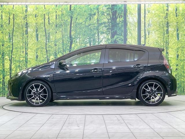 アクア G G’s 純正ナビ バックカメラ 禁煙車 クルーズコントロール LEDヘッド LEDフォグランプ オートライト ドラレコ ETC セーフティセンス クリアランスソナー フルセグ アイドリングストップ(25枚目)