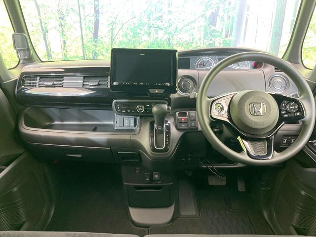 N-BOXカスタム L 9型SDナビ 12.8型後席モニター ホンダセンシング 禁煙車 両側電動ドア バックカメラ レーダークルーズ ドラレコ ETC 前席シートヒーター LEDヘッド/フォグ コーナーセンサー スマートキー(2枚目)