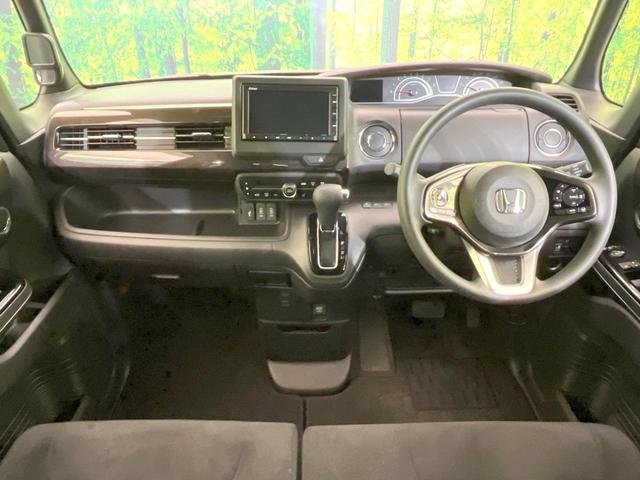 N-BOXカスタム G・Lホンダセンシング 純正ナビ バックカメラ 禁煙車 レーダークルーズ ホンダセンシング 前席シートヒーター 電動スライドドア ETC スマートキー オートエアコン クリアランスソナー LEDヘッド オートハイビーム(2枚目)