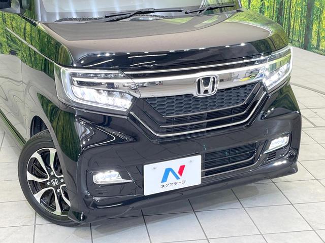 N-BOXカスタム G・Lホンダセンシング 純正ナビ バックカメラ 禁煙車 レーダークルーズ ホンダセンシング 前席シートヒーター 電動スライドドア ETC スマートキー オートエアコン クリアランスソナー LEDヘッド オートハイビーム(30枚目)