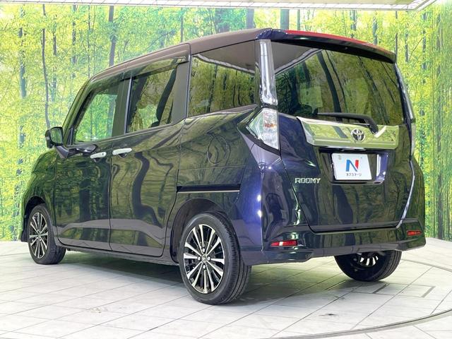 ルーミー カスタムG-T ターボ 純正9型ナビ 全周囲カメラ クリアランスソナー 衝突軽減 両側電動ドア 禁煙車 レーダークルーズ ドラレコ ETC 前席シートヒーター LEDヘッド/フォグ 電動パーキング Bluetooth(59枚目)