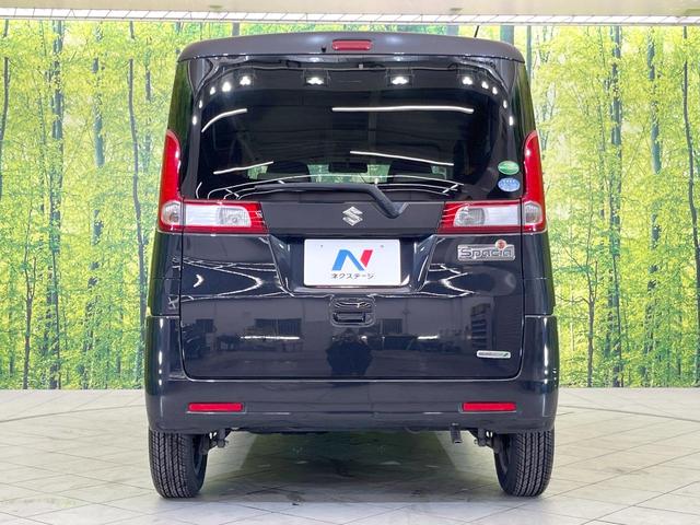 スペーシア Ｘ　ＳＤナビ　パワースライドドア　禁煙車　スマートキー　オートエアコン　アイドリングストップ　ＣＤ／ＤＶＤ再生　ドアバイザー　ＴＶ　ロールシェード　盗難防止システム　電動格納ミラー　ベンチシート（15枚目）