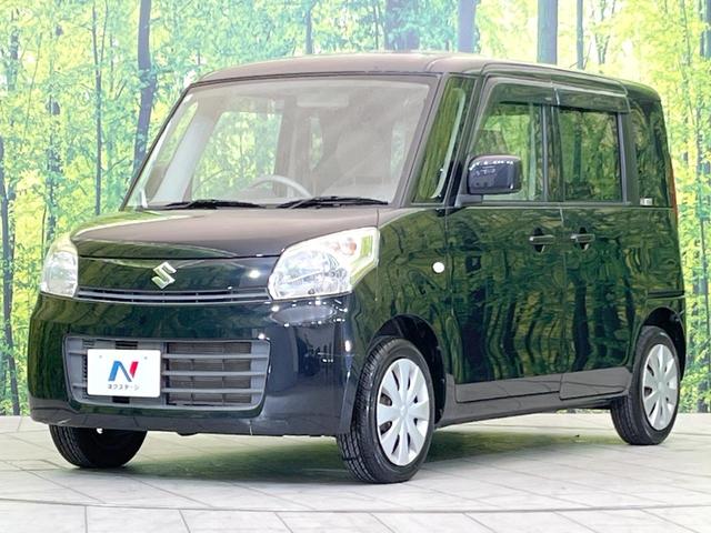スペーシア Ｘ　ＳＤナビ　パワースライドドア　禁煙車　スマートキー　オートエアコン　アイドリングストップ　ＣＤ／ＤＶＤ再生　ドアバイザー　ＴＶ　ロールシェード　盗難防止システム　電動格納ミラー　ベンチシート（44枚目）