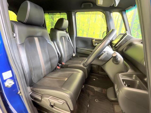 Ｎ－ＢＯＸカスタム Ｇ・ＥＸターボホンダセンシング　８型ＳＤナビ　両側電動ドア　バックカメラ　衝突被害軽減システム　レーダークルーズ　禁煙車　ハーフレザーシート　ドラレコ　コーナーセンサー　スマートキー　ＬＥＤヘッド　ビルトインＥＴＣ（8枚目）