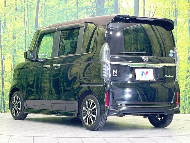 Ｎ－ＢＯＸ Ｇ・Ｌホンダセンシング　両側電動ドア　純正８型ナビ　バックカメラ　衝突被害軽減システム　レーダークルーズ　禁煙車　ドラレコ　コーナーセンサー　スマートキー　ＬＥＤヘッド　ビルトインＥＴＣ　純正１４インチアルミ　車線逸脱警報（28枚目）