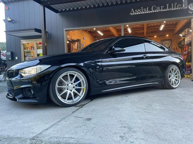 4シリーズ 435iクーペ Mスポーツ エアサス TWS19インチ サンルーフ 赤レザー(8枚目)