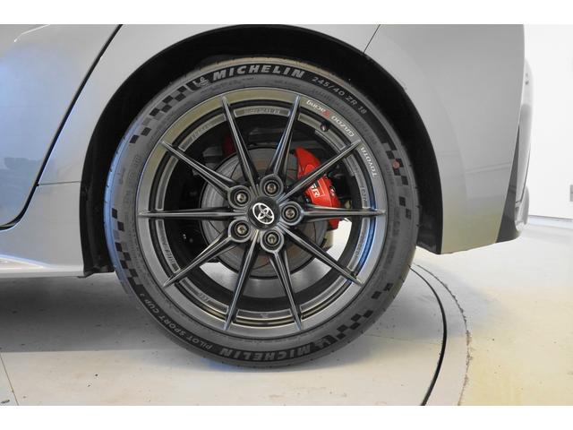 ＧＲカローラ ＲＺモリゾウエディション　１２．３インチフルＴＦＴメーター　ＧＲロゴ入りマット塗装１８インチＡＷ　ＭｉｃｈｅｌｉｎＰｉｌｏｔＳｐｏｒｔＣｕｐ２　２４５／４０Ｒ１８　レッドウルトラスエード巻きステアリング　セミバケットシート（34枚目）