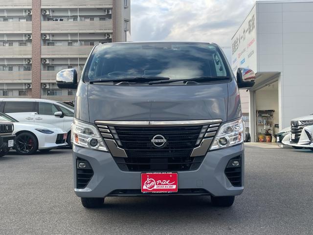 キャラバン ロングプレミアムGX デジタルインナーミラー 全方位運転支援 ALPINE11インチナビ ALPINE10.1リアモニター リアベッドキット LEDライト KYBショック(EXTAGE) 前後ドラレコ 保証書・取説・Sキー(2枚目)