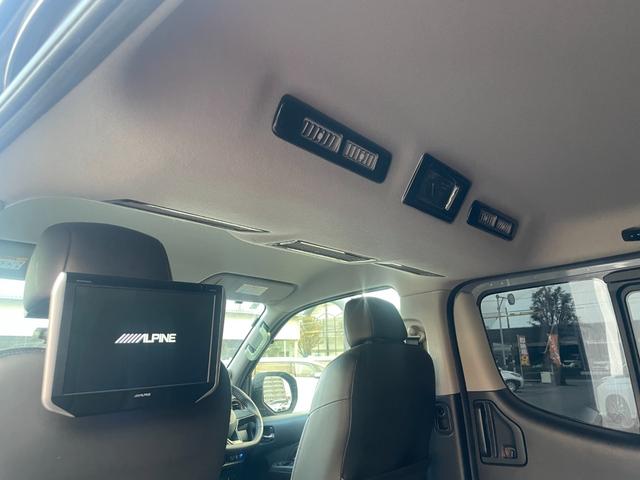 キャラバン ロングプレミアムGX デジタルインナーミラー 全方位運転支援 ALPINE11インチナビ ALPINE10.1リアモニター リアベッドキット LEDライト KYBショック(EXTAGE) 前後ドラレコ 保証書・取説・Sキー(26枚目)