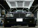 ロリンザーワイドバージョン/レストア車/Eクラスクーペ/HRE544Cホイール/エアサスPloom+Airliftperformanceトランク部分設置ワンオフ/全塗装済/直近エンジン修繕明細あり(9枚目)