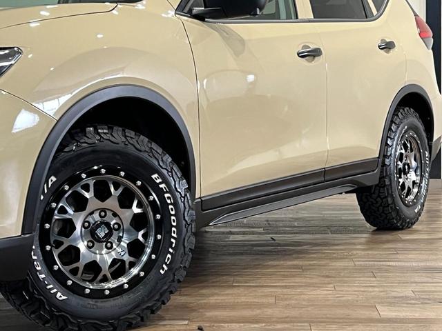 エクストレイル ２０Ｘ　サンドベージュ全塗装済み　ルーフ・キャリア付き　ＮＩＳＳＡＮオリジナルロゴ　ＢＦＧＯＯＤＲＩＣＨ　ＡＬＬ－ＴＥＲＲＡＩＮ　Ｔ／Ａ新品タイヤ　パワーリアゲート　Ｂｌｕｅｔｏｏｔｈ機能　ＴＶ（61枚目）