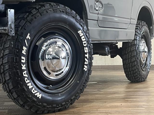 ワイルドウインド　グレーカラー全塗装済み　ルーフキャリア付き　４ＷＤ　ＳＵＺＵＫＩエンブレム　４人乗り　ＷＡＮＰＡＫＵ　Ｍ／Ｔ新品タイヤ　社外ホイール　５ＭＴ車両(12枚目)