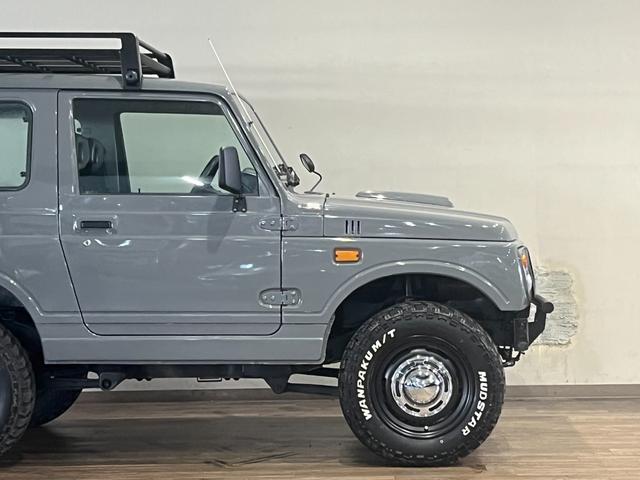 ワイルドウインド　グレーカラー全塗装済み　ルーフキャリア付き　４ＷＤ　ＳＵＺＵＫＩエンブレム　４人乗り　ＷＡＮＰＡＫＵ　Ｍ／Ｔ新品タイヤ　社外ホイール　５ＭＴ車両(57枚目)