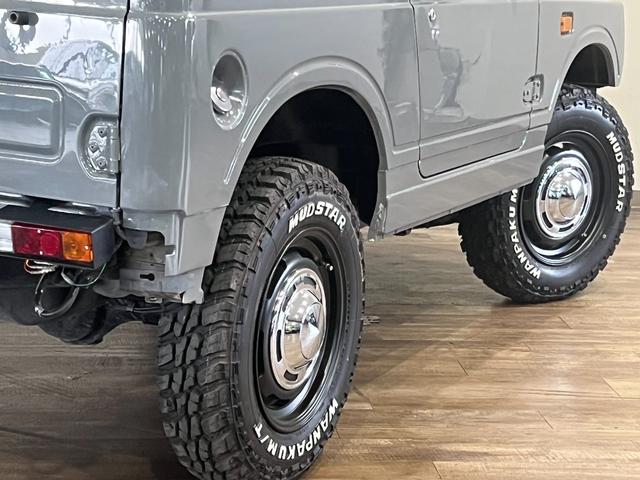 ワイルドウインド　グレーカラー全塗装済み　ルーフキャリア付き　４ＷＤ　ＳＵＺＵＫＩエンブレム　４人乗り　ＷＡＮＰＡＫＵ　Ｍ／Ｔ新品タイヤ　社外ホイール　５ＭＴ車両(60枚目)