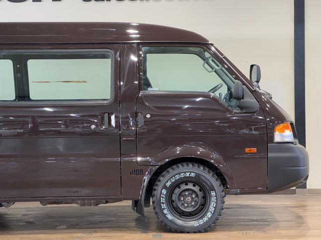 ボンゴバン ＤＸ　■チョコレートブラウンカラー全塗装済み　丸目ヘッドライトカスタム　４ＷＤ車輌　木目調フロアマット　ＭＡＸＸＩＳ新品タイヤ　エンブレム　ＥＴＣ　バックカメラ（29枚目）