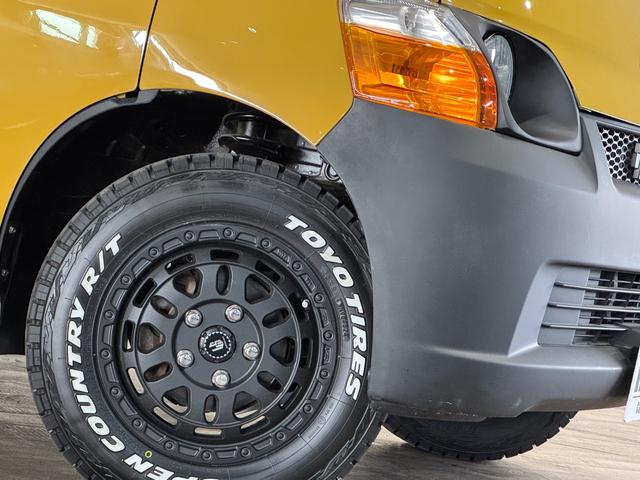 タウンエースバン GL ■マスタードカラー全塗装済み 丸目ヘッドライトカスタム ルーフキャリア付き セカンドシート シートカバー TOYOTAエンブレム OPEN COUNTRY新品タイヤ 木目調シート(22枚目)