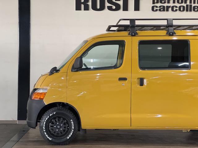 タウンエースバン GL ■マスタードカラー全塗装済み 丸目ヘッドライトカスタム ルーフキャリア付き セカンドシート シートカバー TOYOTAエンブレム OPEN COUNTRY新品タイヤ 木目調シート(38枚目)