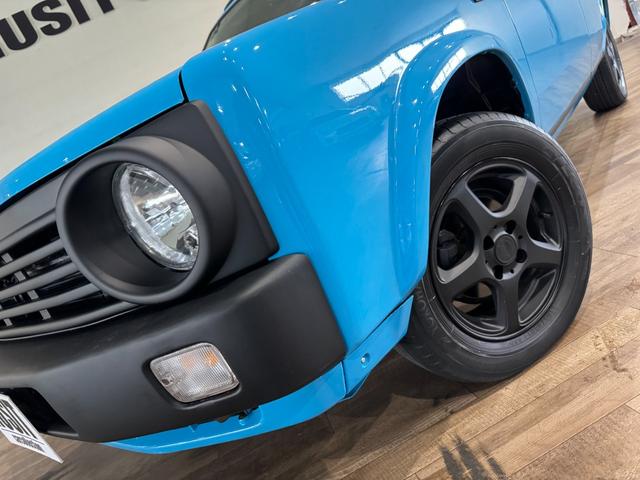 ラシーン タイプＩＩ　■ゆるキャン△ブルー全塗装済み　丸目ヘッドライトカスタム　サンルーフ付き　レザー調シートカバー　ルーフレール　背面カバー　パネルパネル塗装済み（13枚目）