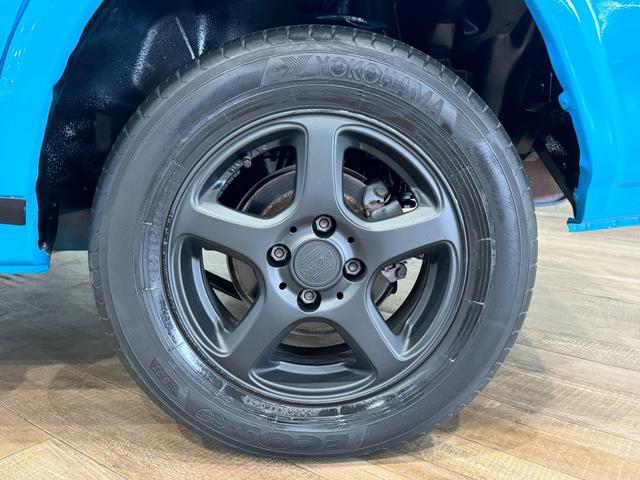ラシーン タイプＩＩ　■ゆるキャン△ブルー全塗装済み　丸目ヘッドライトカスタム　サンルーフ付き　レザー調シートカバー　ルーフレール　背面カバー　パネルパネル塗装済み（23枚目）