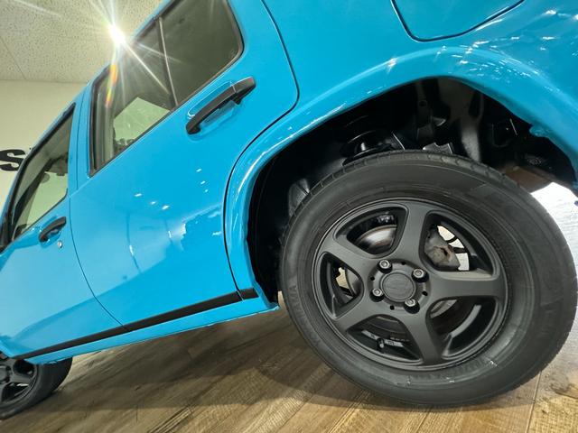 ラシーン タイプＩＩ　■ゆるキャン△ブルー全塗装済み　丸目ヘッドライトカスタム　サンルーフ付き　レザー調シートカバー　ルーフレール　背面カバー　パネルパネル塗装済み（32枚目）