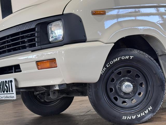 デリボーイ 　クリームカラー全塗装済み　エアコン付き　デイトナホイール　ＮＡＮＫＡＮＧタイヤ　木目調シート　ナルディハンドル　ＡＴ車輌　ＥＴＣ（54枚目）