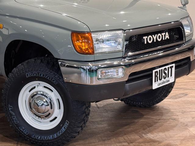 ハイラックスサーフ ＳＳＲ－Ｘ　アーバンカーキホワイトツートン全塗装　４ＷＤ車輛　リフトアップ　ＲＥＮＥＧＡＤＥ新品タイヤ　ＥＴＣ　　オリジナルシートカバー　ドライブレコーダー　ミラー　ドアノブメッキ仕様（57枚目）