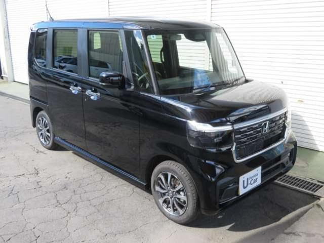 N-BOXカスタム 8インチナビ バックカメラ 片側パワスラ シートヒーター(3枚目)