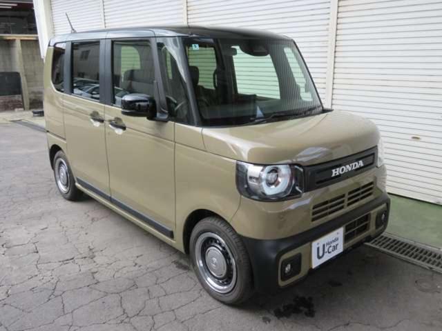 Ｎ－ＢＯＸジョイ ターボ　２トーン　ギャザス９インチナビ（3枚目）