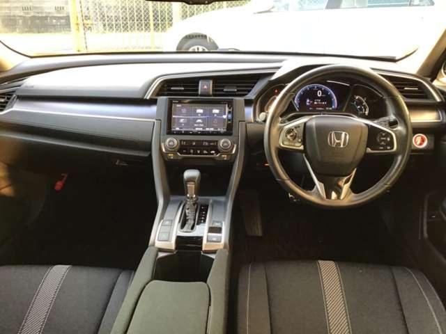 シビック セダン ワンオーナー ターボエンジン SENSING ETC ワンオーナー ターボエンジン 走行16.682km SENSING 8エアバッグ ナビ/TV/ブルートゥース/リアカメラ シートヒーター アルミホイール ETC 1年保証付(6枚目)