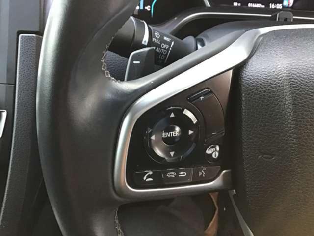 シビック セダン ワンオーナー ターボエンジン SENSING ETC ワンオーナー ターボエンジン 走行16.682km SENSING 8エアバッグ ナビ/TV/ブルートゥース/リアカメラ シートヒーター アルミホイール ETC 1年保証付(15枚目)