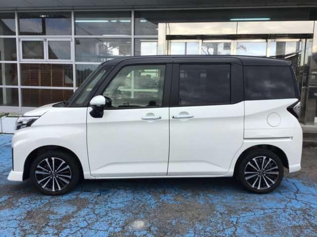 トール カスタムＧ　ターボ　ワンオーナー　ターボエンジン　ワンオーナー　走行２５．６００ｋｍ　ターボエンジン　スマートアシスト　ナビ／ＴＶ／ブルートゥース／パノラマモニター　両側電動ドア　ドラレコ　ＥＴＣ　１年保証付（3枚目）