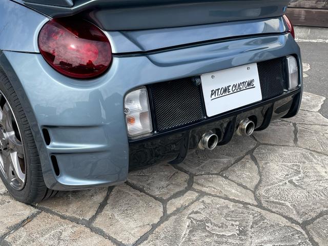 コペン ２ｎｄアニバーサリーエディション　ＮＲＦガルウィング　ＨＫＳパイピング　パンドラフルエアロ　Ｄ　ＳＰＯＲＴ　ＥＣＵ　Ｄ　ＳＰＯＲＴマフラー　インタークーラー　エアクリ　ＳＨＯＷＡサスペンションキット　レカロシート　　タワーバー（10枚目）