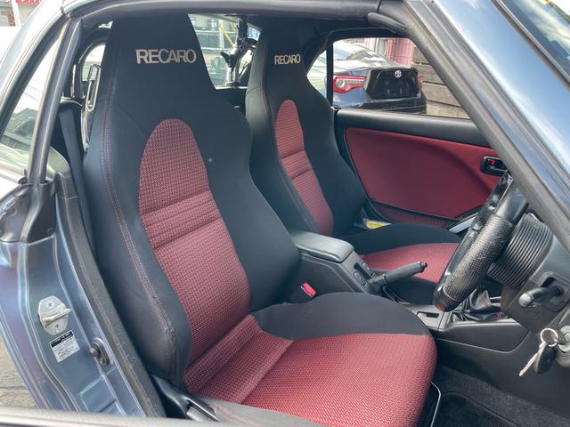 コペン ２ｎｄアニバーサリーエディション　ＮＲＦガルウィング　ＨＫＳパイピング　パンドラフルエアロ　Ｄ　ＳＰＯＲＴ　ＥＣＵ　Ｄ　ＳＰＯＲＴマフラー　インタークーラー　エアクリ　ＳＨＯＷＡサスペンションキット　レカロシート　　タワーバー（37枚目）
