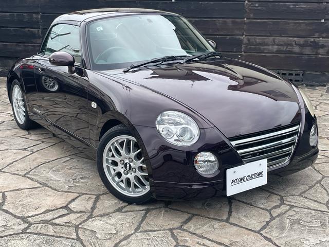 コペン アルティメットエディションＩＩ　ＲＥＣＡＲＯシート　ＭＯＭＯステアリング　ＢＢＳ１５インチホイール　ＨＫＳ車高調　ＨＫＳマフラー　Ｄ－ＳＰＯＲＴ　トランクバー　シートヒーター（2枚目）