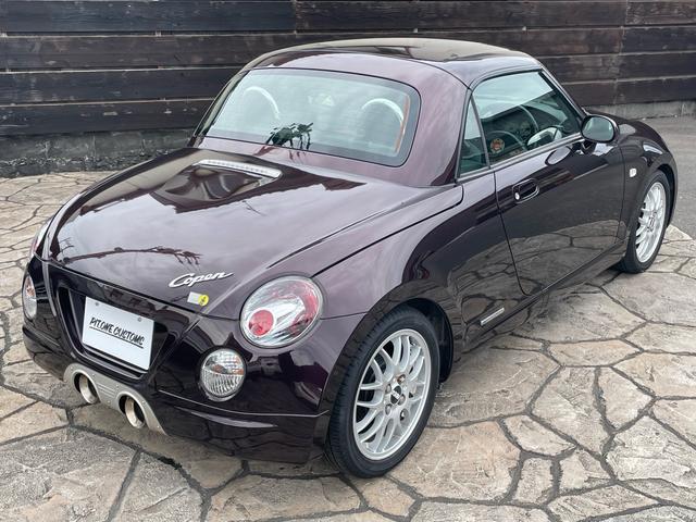 コペン アルティメットエディションＩＩ　ＲＥＣＡＲＯシート　ＭＯＭＯステアリング　ＢＢＳ１５インチホイール　ＨＫＳ車高調　ＨＫＳマフラー　Ｄ－ＳＰＯＲＴ　トランクバー　シートヒーター（7枚目）