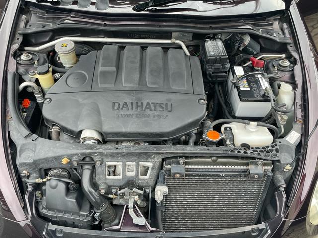 コペン アルティメットエディションＩＩ　ＲＥＣＡＲＯシート　ＭＯＭＯステアリング　ＢＢＳ１５インチホイール　ＨＫＳ車高調　ＨＫＳマフラー　Ｄ－ＳＰＯＲＴ　トランクバー　シートヒーター（26枚目）