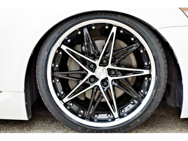 ＬＳ ＬＳ４６０　バージョンＣ　カスタム車輛　新品ＷＯＲＫシュヴァートＳＧ１ブラックカットクリア２０インチアルミ　新品エアサスコントローラー　黒革シート　パワーシート　シートクーラー　純正ナビ　クルーズコントロール　ドラレコ（5枚目）