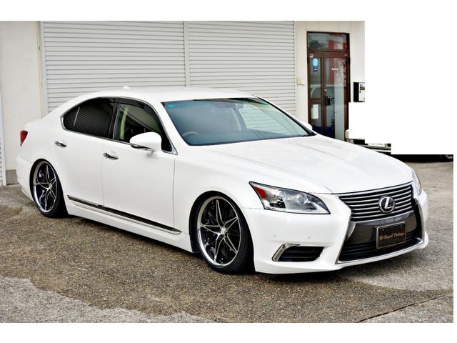 ＬＳ ＬＳ４６０　バージョンＣ　カスタム車輛　新品ＷＯＲＫシュヴァートＳＧ１ブラックカットクリア２０インチアルミ　新品エアサスコントローラー　黒革シート　パワーシート　シートクーラー　純正ナビ　クルーズコントロール　ドラレコ（6枚目）